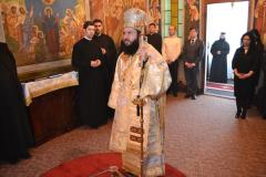 Liturghie arhierească la capela episcopală din Caransebeş