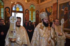 Liturghie arhierească la capela episcopală din Caransebeş