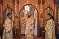 Liturghie arhierească la capela episcopală din Caransebeş