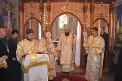 Liturghie arhierească la capela episcopală din Caransebeş