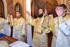 Liturghie arhierească la capela episcopală din Caransebeş