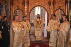 Liturghie arhierească la capela episcopală din Caransebeş