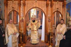 Liturghie arhierească la capela episcopală din Caransebeş