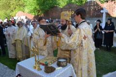 Slujire arhierească în Parohia Rusca Montană