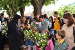 Slujire arhierească în oraşul Moldova Nouă