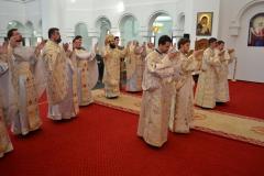 Liturghie arhierească la catedrala episcopală din Caransebeş