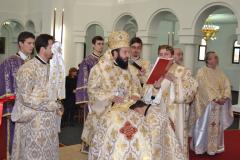 Liturghie arhierească la catedrala episcopală din Caransebeş