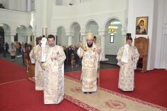 Liturghie arhierească la catedrala episcopală din Caransebeş