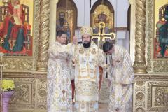 Liturghie arhierească la catedrala episcopală din Caransebeş