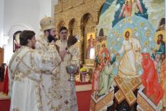 Liturghie arhierească la catedrala episcopală din Caransebeş