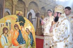 Liturghie arhierească la catedrala episcopală din Caransebeş