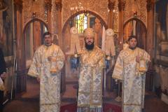 Liturghie arhierească la paraclisul episcopal din Caransebeş 