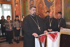 Liturghie arhierească la paraclisul episcopal din Caransebeş 