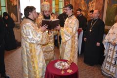 Liturghie arhierească la paraclisul episcopal din Caransebeş 