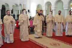 Slujire chiriarhală la Catedrala episcopală din Caransebeș