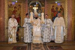 Slujiri arhierești pascale în Episcopia Caransebeșului