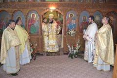 Slujiri arhierești pascale în Episcopia Caransebeșului