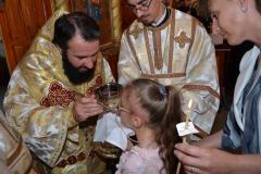 Liturghie arhierească în Parohia Pojejena