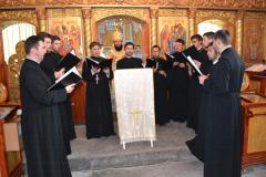 Liturghie arhierească în Parohia Pojejena