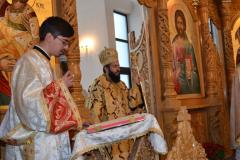 Slujire chiriarhală în Biserica „Schimbarea la Față” din