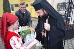 Slujire chiriarhală la Biserica Sfântul Ioan din Caransebeş