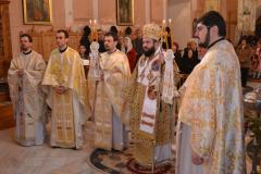 Slujire chiriarhală la Biserica Sfântul Ioan din Caransebeş