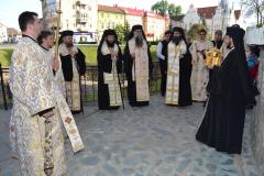 Moaștele Sfântului Nectarie în Episcopia Caransebeșului