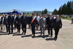 Inaugurarea Unității Speciale de Aviație la Caransebeș