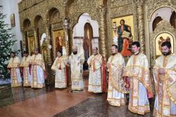 Rugăciune la trecerea dintre ani la Catedrala episcopală din Caransebeș