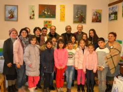  Centrul de tineret „Vasiova” a încununat atelierul de pictură cu o expoziție