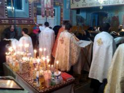 Taina Sfântului Maslu la Parohia Bogodinț