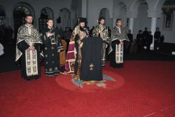 Denia Canonului celui Mare la Catedrala episcopală din Caransebeş