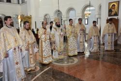 Slujire arhierească la Catedrala episcopală din Caransebeș