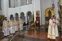 Rugăciune și comuniune euharistică în Episcopia Caransebeșului la sărbătoarea Sfântului Ilie