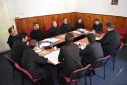 Consiliul profesoral al Seminarului Teologic din Caransebeş la sfârşit de an şcolar