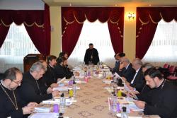 Consiliul Eparhial în ședință de lucru