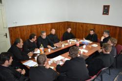 Ședința Consiliului profesoral a Seminarului Teologic din Caransebeș