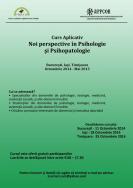 Cursul aplicativ „Noi perspective în Psihologie și Psihopatologie”