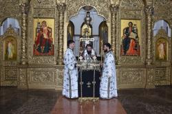La Catedrala Episcopală din Caransebeș a fost oficiată Denia Acatistului Bunei Vestiri