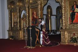 Denia Acatistului Bunei Vestiri oficiată la Catedrala Episcopală din Caransebeş