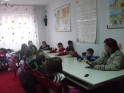 Mihai Eminescu  omagiat de copiii la Complexul  „Sf. Vasile cel Mare” al Episcopiei Caransebeşului