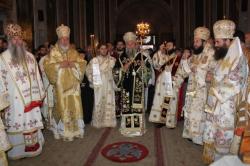 „Sfântul Cuvios Grigorie Decapolitul” sărbătorit la Mănăstirea Bistriţa Olteană