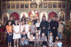 Proiectul „Hristos împărtăşit copiilor” în parohia Berzovia
