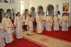Slujire arhierească la Catedrala episcopală din Caransebeș