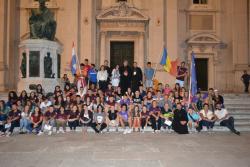 Tineri din Episcopia Caransebeşului în tabăra ecumenică de la Loreto, Italia