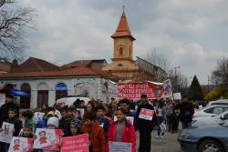 Marș pentru viață la Reșița