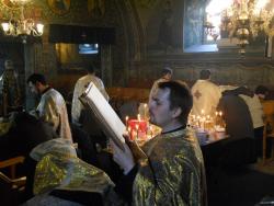 Taina Sfântului Maslu în Parohia Ortodoxă „Învierea Domnului” din Ramna