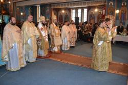 Binecuvântarea moaștelor Sfinților Împărați Constantin și Elena în Episcopia Caransebeșului