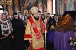 Liturghie arhierească la Schitul Petroșnița 