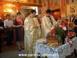 Sfinții Împărați Constantin și Elena prăznuiți în Parohia Pojejena